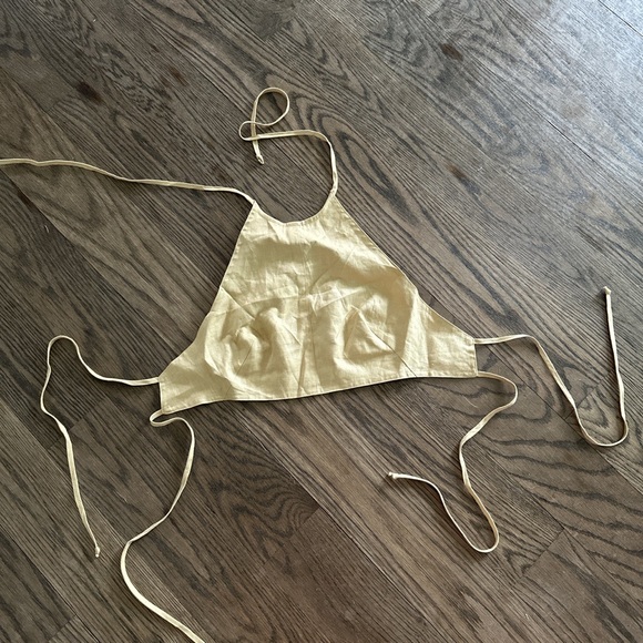 Matthew Bruch linen halter top in pristine condition - Picture 4 of 5